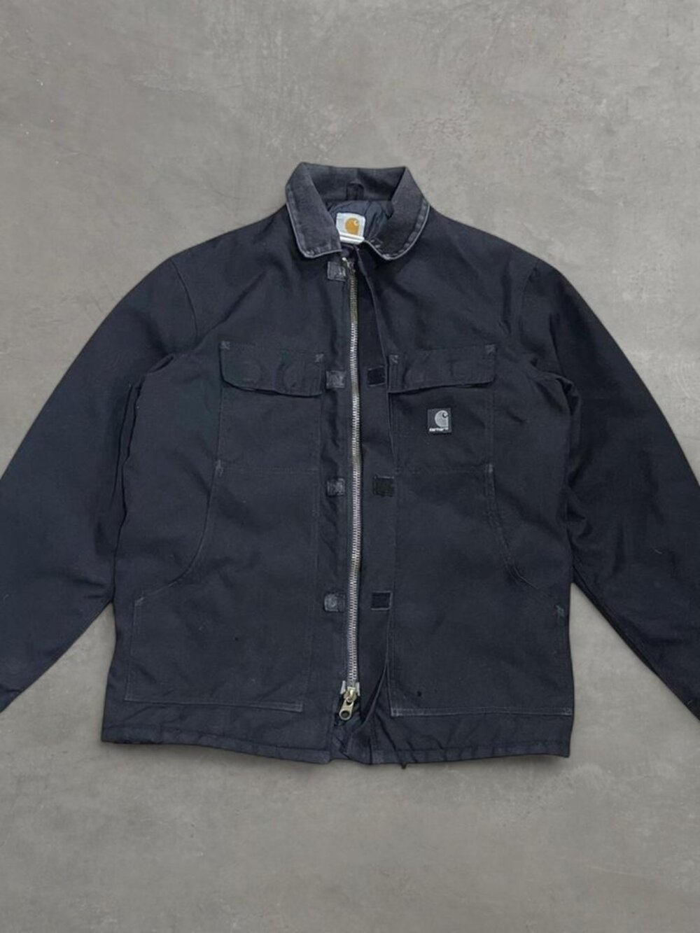 Vintage Carhartt Detroit Like Jacket Black Mens Medium